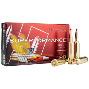 Hornady Superformance CX Rifle Ammunition 22 Creedmoor 65gr PT 3650 fps 20/ct