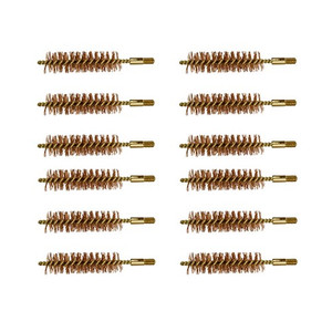 Brownells Double-Tuff Bronze Rifle Brush 54 Caliber 12 Pack