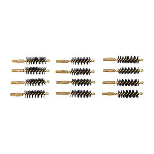 Brownells Heavy Weight Brush, Nylon, 9mm/.38/.357 Cal Pistol, 12 Pack