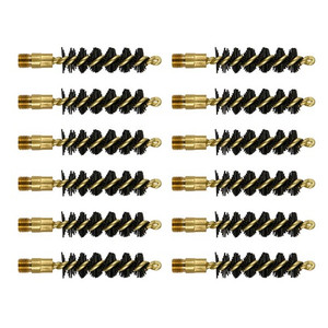 Brownells Heavy Weight Brush, Nylon, .410 Bore Shotgun, 12 Pack