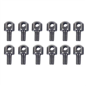 Uncle Mike'S Dome Swivel Stud 10-32X3/8'' 12 Pack