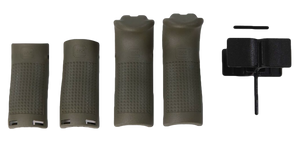 Glock 39844 Backstrap/Beavertail Set Battlefield Green Polymer