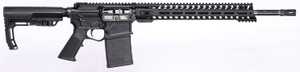 Patriot Ordnance Factory 02419 Rogue DI 308 Win 20+1 18.50" Picatinny Rail Receiver, M-LOK/Picatinny Rail Handguard, Black Polymer Stock & Grip