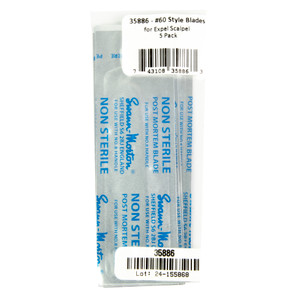 Hogue 35886 Expel Replacement Blades High Carbon Steel Blade #60 5 Blades