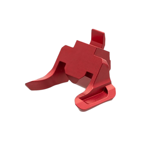 Tyrant CNC TDVP9ERED Extended Magazine Release 9mm/40 S&W Fits Heckler & Koch VP9/VP40 Red Aluminum