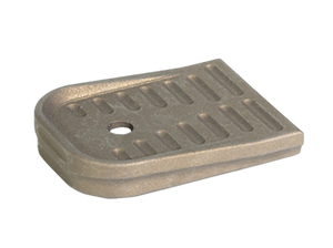 Timber Creek Outdoors GL43XMFPBB Glock 43X Magazine Floor Plate Burnt Bronze Aluminum