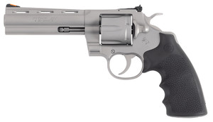 Colt Python 357Mag 5 Matte Ss Rubber