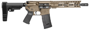 Diamondback DB1916B061 DB15 300 AAC 30+1 10" Flat Dark Earth Cerakote Heavy Barrel 9" M-LOK Handguard 7075-T6 Aluminum SBA3 Brace Magpul MOE Grip