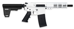 Great Lakes Firearms GL15223PBWHT AR-15 223 Wylde 30+1 7.50" Black Nitride Threaded Barrel, M-LOK Handguard, White Cerakote Aluminum Receiver w/Picatinny Rail, Black Polymer Mil-Spec Grip