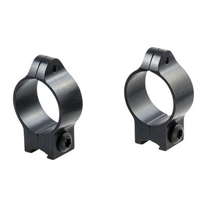 Talley Manufacturing 1'' Low (0.35'') 11Mm Dovetail Rings, Black
