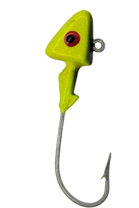 Head Hunter Shad Heads 1/2 Chart/Black 3ct