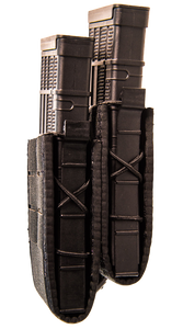 High Speed Gear 41TS02BK Taco Double Duty Staggered Black Nylon Laminate Pistol