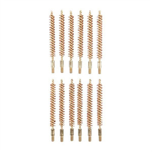 Sinclair International Bronze Rifle Bore Brush, 270 Caliber, 8-32M, 12 Pack