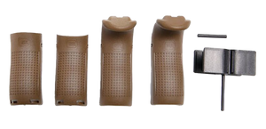 Glock 30873 Backstrap/Beavertail Set Dark Earth Polymer