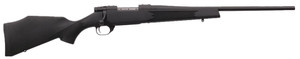 Weatherby VYT65CMR0T Vanguard Synthetic Compact 6.5 Creedmoor 4+1 20" Matte Blued #1 Threaded Barrel, Matte Blued Drilled & Tapped Steel Receiver, Black Adjustable Synthetic Stock