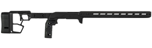 Mdt Sporting Goods Inc 116079BLK ACC Premier Gen2 Chassis Cerakote Black Aluminum Fits Ruger American Rimfire 34.40" OAL