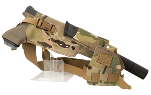 Cole-tac VWX108 Varmint Wrangler XL Pistol Holder Chest Multi-Cam Left Hand