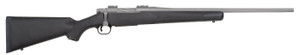Mossberg 28260 Patriot Full Size 350 Legend 4+1 22" Stainless Cerakote Fluted Threaded Barrel, Drilled & Tapped Stainless Cerakote Stainless Steel Receiver, Black Fixed Synthetic Stock