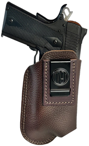1791 Gunleather ORLBFCD4LBRWR IWB Size 04 Brown Leather Right Hand
