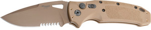 Hogue Drop Point Blade Poly Tank320A M17 3.5" Auto Fldr
