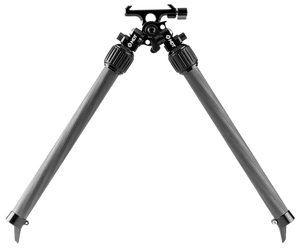 Mdt Sporting Goods Inc 114700BLK Mountain Bipod 2.70-15.80" High Black Carbon Fiber/Aluminum