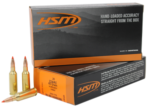 HSM 22ARC3N Varmint 22ARC 60gr V-Max 20 Per Box/25 Case