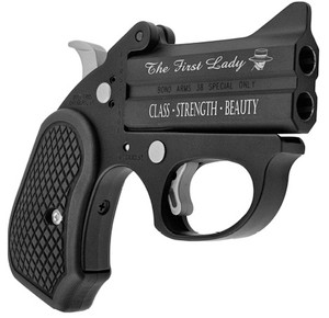 Bond Arms "The First Lady" Limited Edition Handgun .38 Spl 2rd Capacity 3" Barrel Black Finish w/Engraving