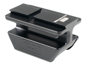 C&H Precision RISERACROXL Picatinny Mount Black Steel Compatible w/ Aimpoint ACRO