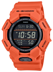 Gshock Gd0104Cr Digital Movement Red/Orange