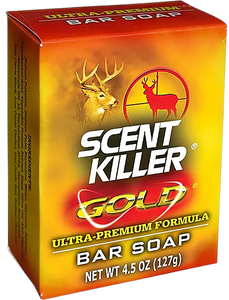 Wildlife Research 1243 Scent Killer Gold Bar Soap Odor Eliminator Unscented 4.5 oz
