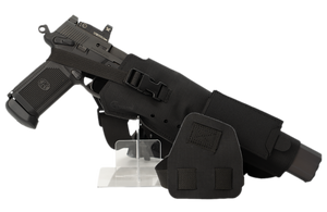 Cole-tac VWX102 Varmint Wrangler XL Pistol Holder Chest Black Left Hand