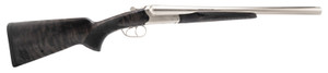 Heritage Mfg BL2018NI Badlander 20 Gauge Break Open 2rd 18.50" Nickel Side By Side Barrel & Receiver, Fixed Turkish Walnut Wood Stock
