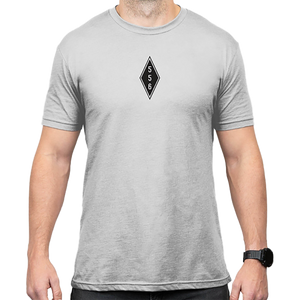 Magpul MAG1280-041-L Engineered to Feed Stone Gray Heather Cotton/Polyester Short Sleeve Large