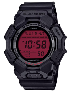 Gshock Gd010Bbr1Cr Digital Movement Blk/Red