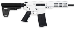 GLFA 223 Wylde Braced Pistol .223 Wylde 30rd Magazine 7.5" Stainless Steel Barrel White Finish
