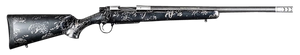 Christensen Arms 8010622200 Ridgeline FFT TI Full Size 6.5 PRC 3+1 20" Stainless Threaded Barrel, Drilled & Tapped Aluminum Receiver, Black w/Gray Accents Fixed Sporter Carbon Fiber Stock, Right Hand