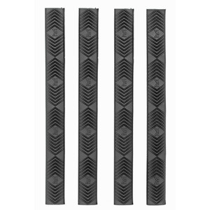 ERGO4-SLOT Modular WedgeLock Railcover (4pk)Blk M-LOK Compatible