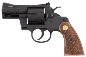 Colt Mfg PYTHONBM2WTS Python 357 Mag 38 Special 6 Shot 2.50" Matte Blued Carbon Steel Barrel, Cylinder & Frame, Exposed Hammer