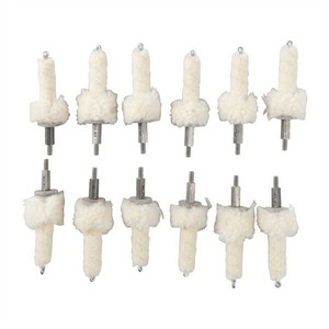 Brownells Ar-15/M16 Wool Chamber Mop 223 Remington 8-32M 12 Pack