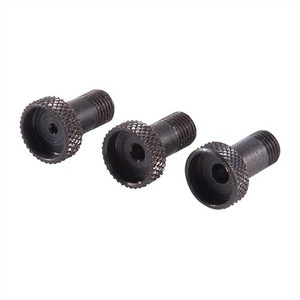 Brownells Rifle 3/8'' Longer Shank Aperture Peep Black 3 Pack