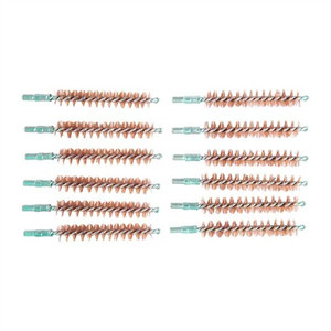 Brownells Chamber Brush, Bronze, 9mm/.38 Special/.357 Mag, 12 Pack