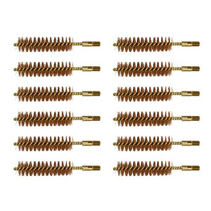 Brownells Beefy Bore Brush, Bronze, .50 Caliber Rifle, 12 Pack
