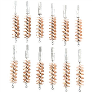 Brownells Standard Line Bronze Pistol Brush 9mm-38/357 Caliber 12 Pack