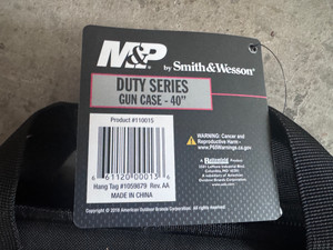 M&P Accessories 110015 Duty Series Medium Case Black Nylon Foam Padding DEMO/USED
