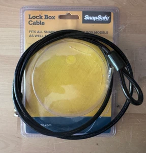 SnapSafe 75280 Upgraded Lock Box with Reinforced Cable Security DEMO/USED