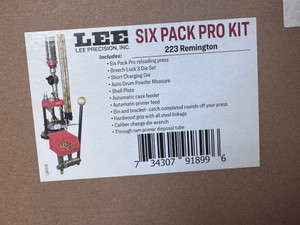 Lee Precision Six Pack Pro Kit 223 Rem Steel Works With Most Handgun Cases DEMO/USED