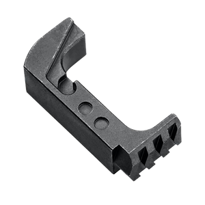 Tyrant CNC TD43X48ESTEELBLACK Extended Magazine Release Glock 43x/48 Black Aluminum/Steel