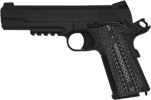 Colt Mfg O1070CQBB Custom Carry CQB 45 ACP 7+1 5" National Match Barrel, Carbon Steel Frame w/Picatinny Rail