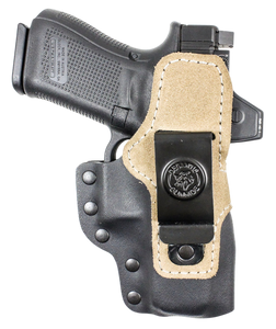DeSantis Gunhide 230KJ1LZ0 Hyeye IWB Black Kydex Compatible w/ Glock 19/23/32/45/19x/19 Gen 5 Ambidextrous