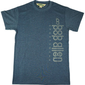 Bob Allen Shooting T-Shirt With Insert-A-Pad Blue S